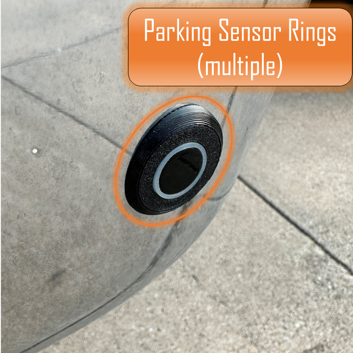 Nissan NV 2500/3500 Parking Sensor Rings