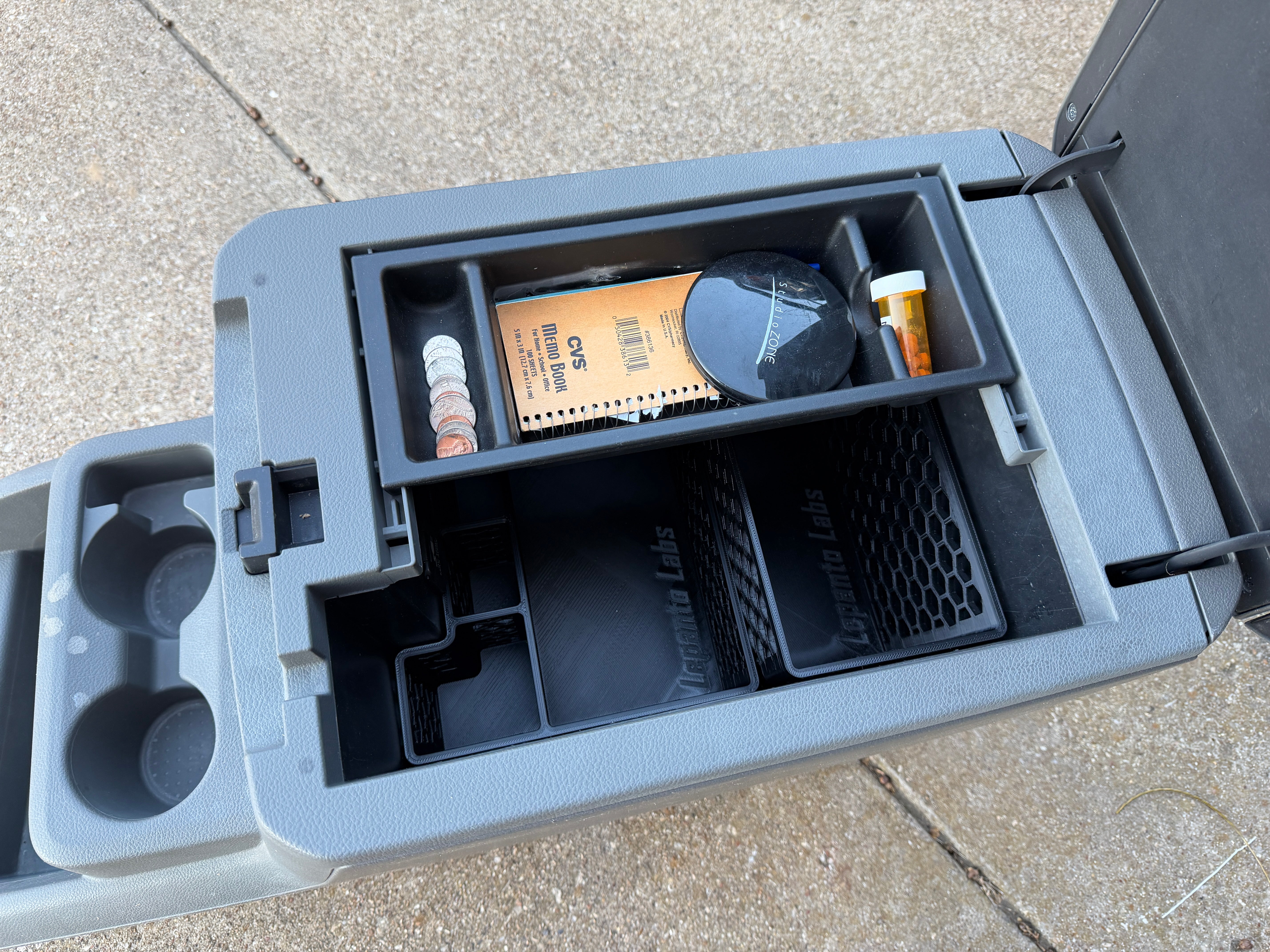 Nissan NV 3500 Center Console Storage Baskets – Lepanto Labs